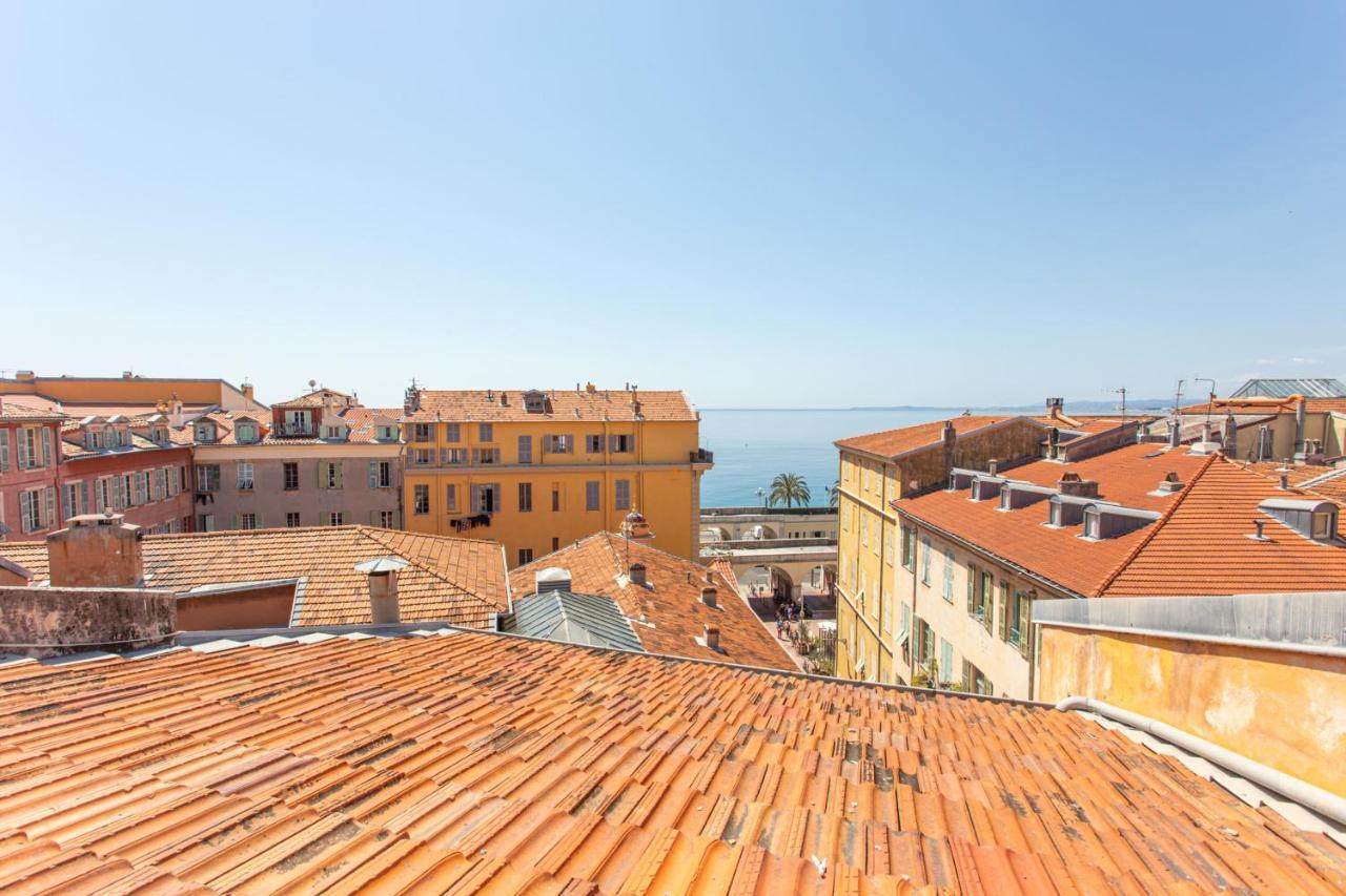 Le Gilly 6 - F3 Exceptionnel, Vue Mer, Moderne, Climatisation, Vieux-Nice Exterior foto